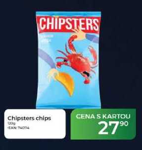 Chipsters chips 120g
