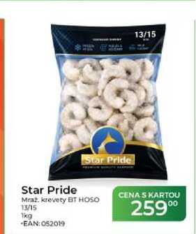 Star Pride Mraž. krevety 1kg