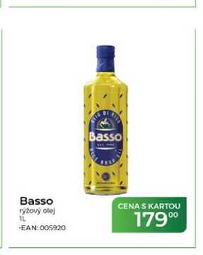 Basso rýžový olej 1l