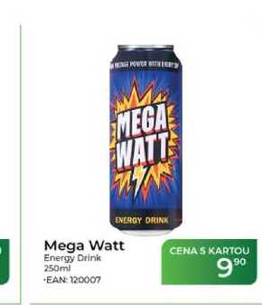 Mega Watt Energy Drink 250ml