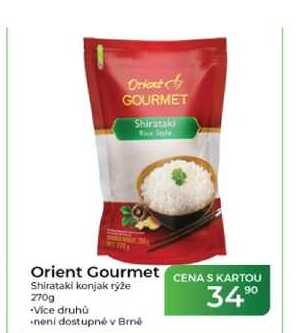 Orient Gourmet Shirataki konjak rýže 270g