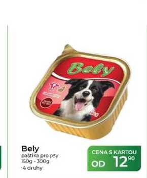 Bely paštika pro psy 150g-300g