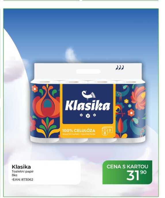Klasika Toaletní papír 8ks