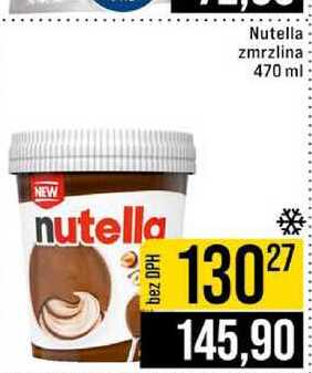 Nutella zmrzlina 470 ml
