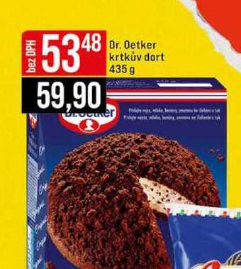 Dr. Oetker krtkův dort 435 g