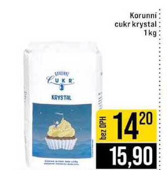 Korunní cukr krystal 1 kg