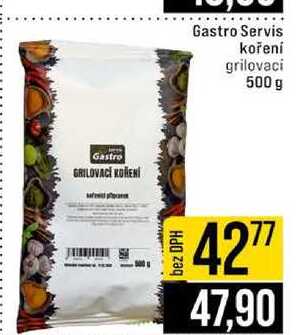 Gastro Servis koření grilovaci 500 g 