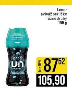 Lenor aviváž perličky různé druhy 195 g 