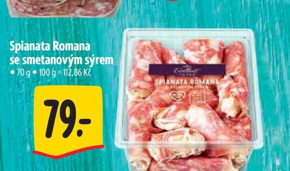 Spianata Romana se smetanovým sýrem 70 g