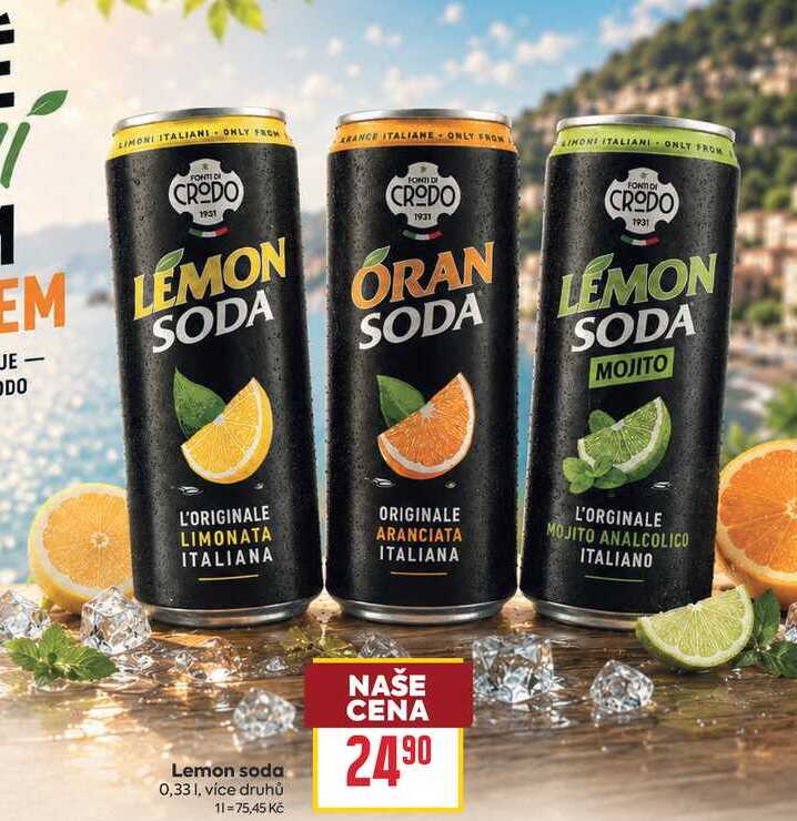 Lemon soda 0,33l
