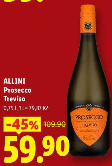 ALLINI Prosecco Treviso, 0,75 l