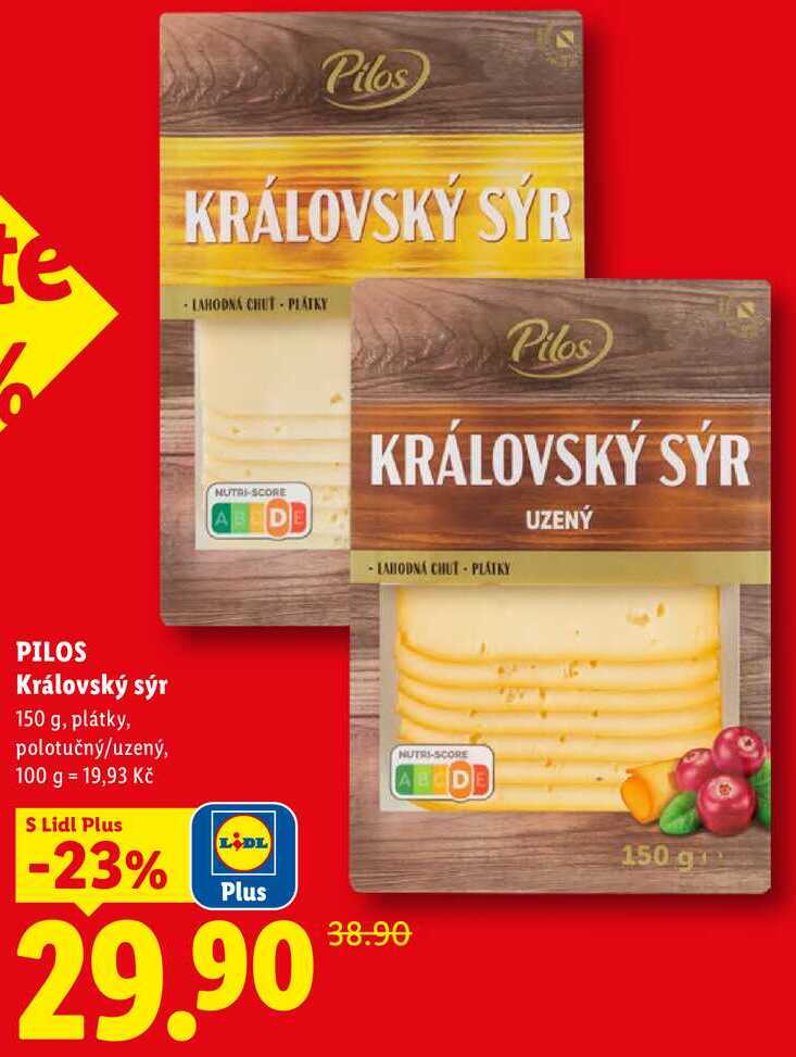 PILOS Královský sýr, 150 g