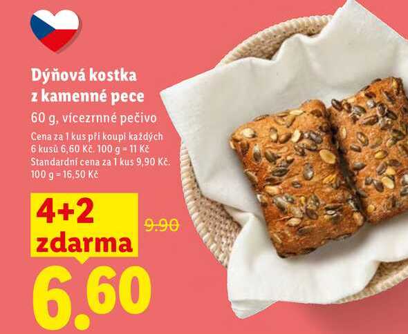 Dýňová kostka z kamenné pece, 60 g