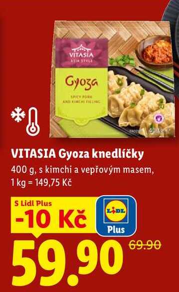 VITASIA Gyoza knedlíčky, 400 g