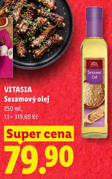 VITASIA Sezamový olej, 250 ml