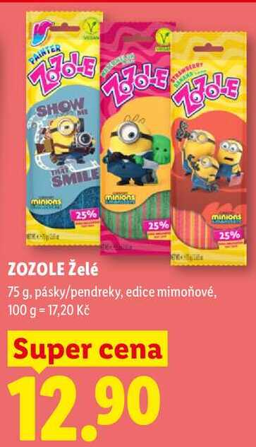 ZOZOLE Želé, 75 g