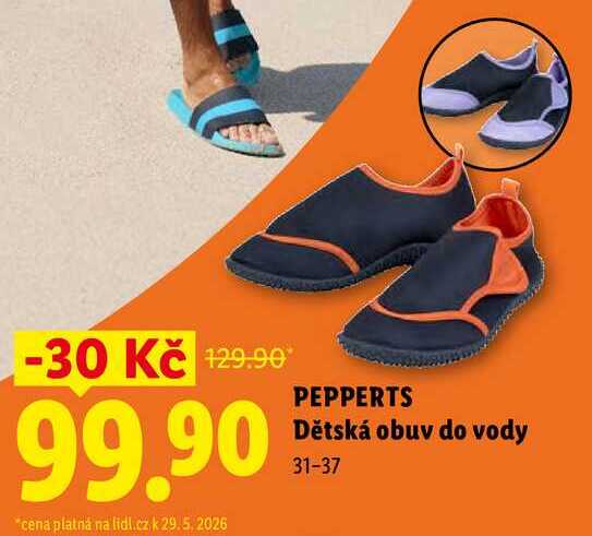 PEPPERTS Dětská obuv do vody
