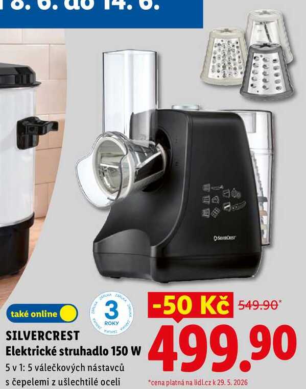 SILVERCREST Elektrické struhadlo 150 W