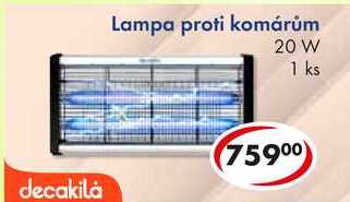 Lampa proti komárům 