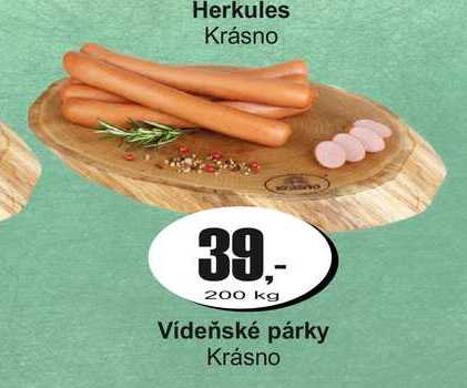 Vídeňské párky Krásno