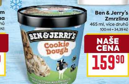 Ben & Jerry's Zmrzlina 465 ml