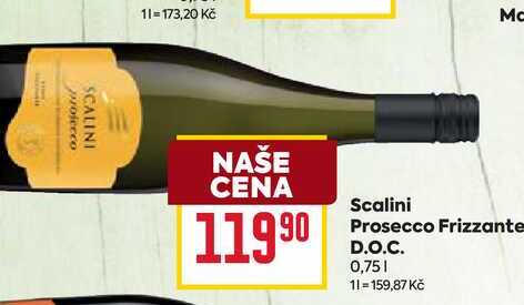 Scalini Prosecco Frizzante D.O.C. 0,75l