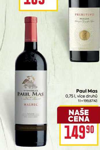 Paul Mas 0,75l