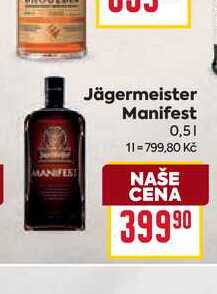 Jägermeister Manifest 0,5l