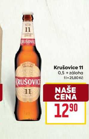 Krušovice 11 0,5l