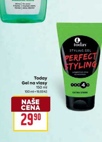 Today Gel na vlasy 150 ml 