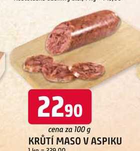 KRŮTÍ MASO V ASPIKU 100 g