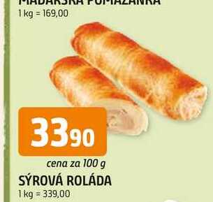 SÝROVÁ ROLÁDA 100g