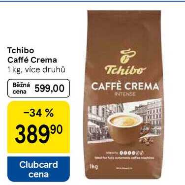 Tchibo Caffé Crema, 1 kg, více druhů