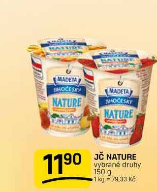 JČ NATURE vybrané druhy 150 g