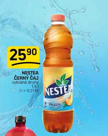 NESTEA ČERNÝ ČAJ vybrané druhy 1,5l