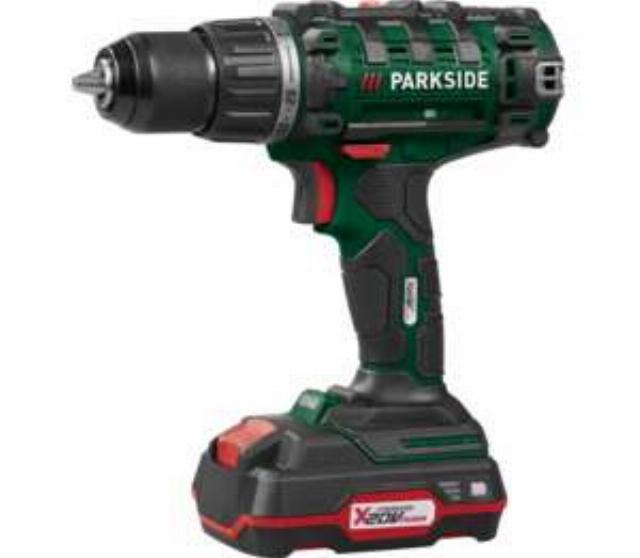 PARKSIDE Sada s aku vrtacím šroubovákem PABS 20-Li I9