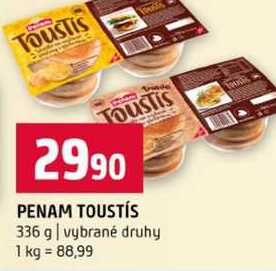 PENAM TOUSTÍS 336 g vybrané druhy 