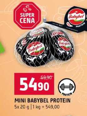 MINI BABYBEL PROTEIN 5x 20 g