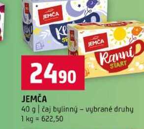 JEMČA 40 g čaj bylinný vybrané druhy 