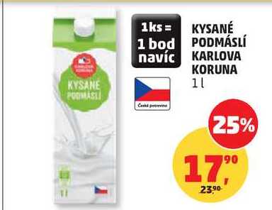 KYSANÉ PODMÁSLÍ KARLOVA KORUNA, 1 l