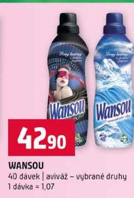 Wanson 40 dávek aviváž vybrané druhy
