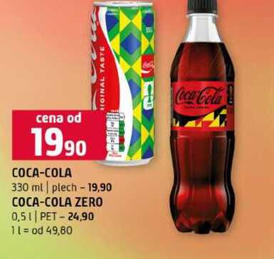 COCA-COLA ZERO 0,5l 