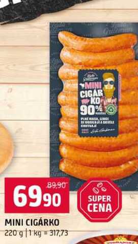 MINI CIGÁRKO 220 g