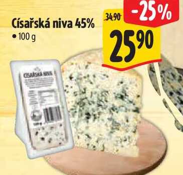 Císařská niva 45%, 100 g
