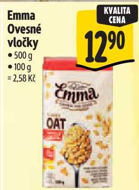 Emma Ovesné vločky, 500 g