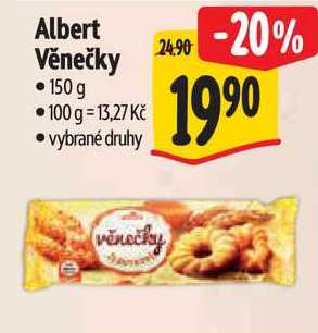 Albert Věnečky, 150 g