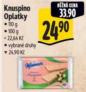 Knuspino Oplatky, 110 g