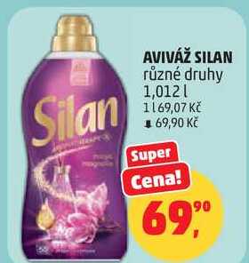 AVIVÁŽ SILAN různé druhy, 1,012 l