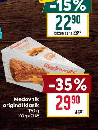 Medovník originál klasik 130 g