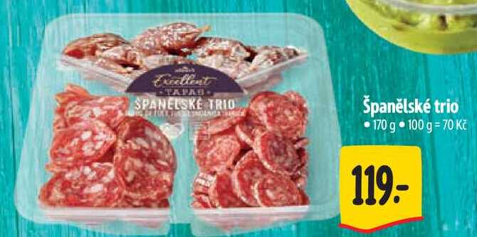 Španělské trio, 170 g